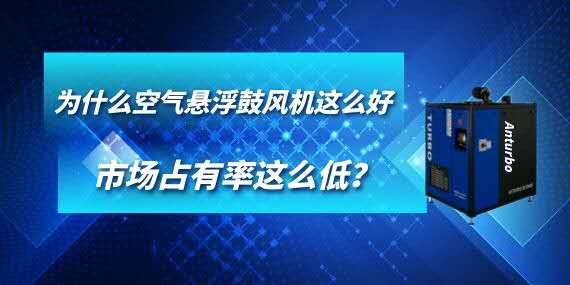 為什么空氣懸浮鼓風機這么好，市場占有率這么低？